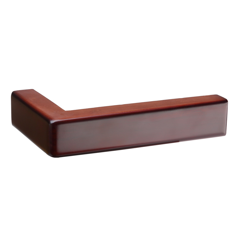 L型红棕色50mm高家具沙发床柜子椅子木脚14040350